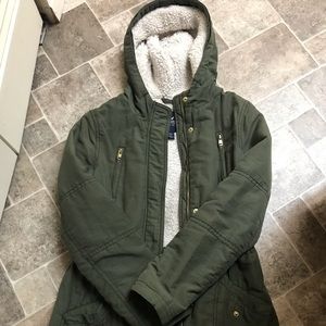 American Eagle green jacket
